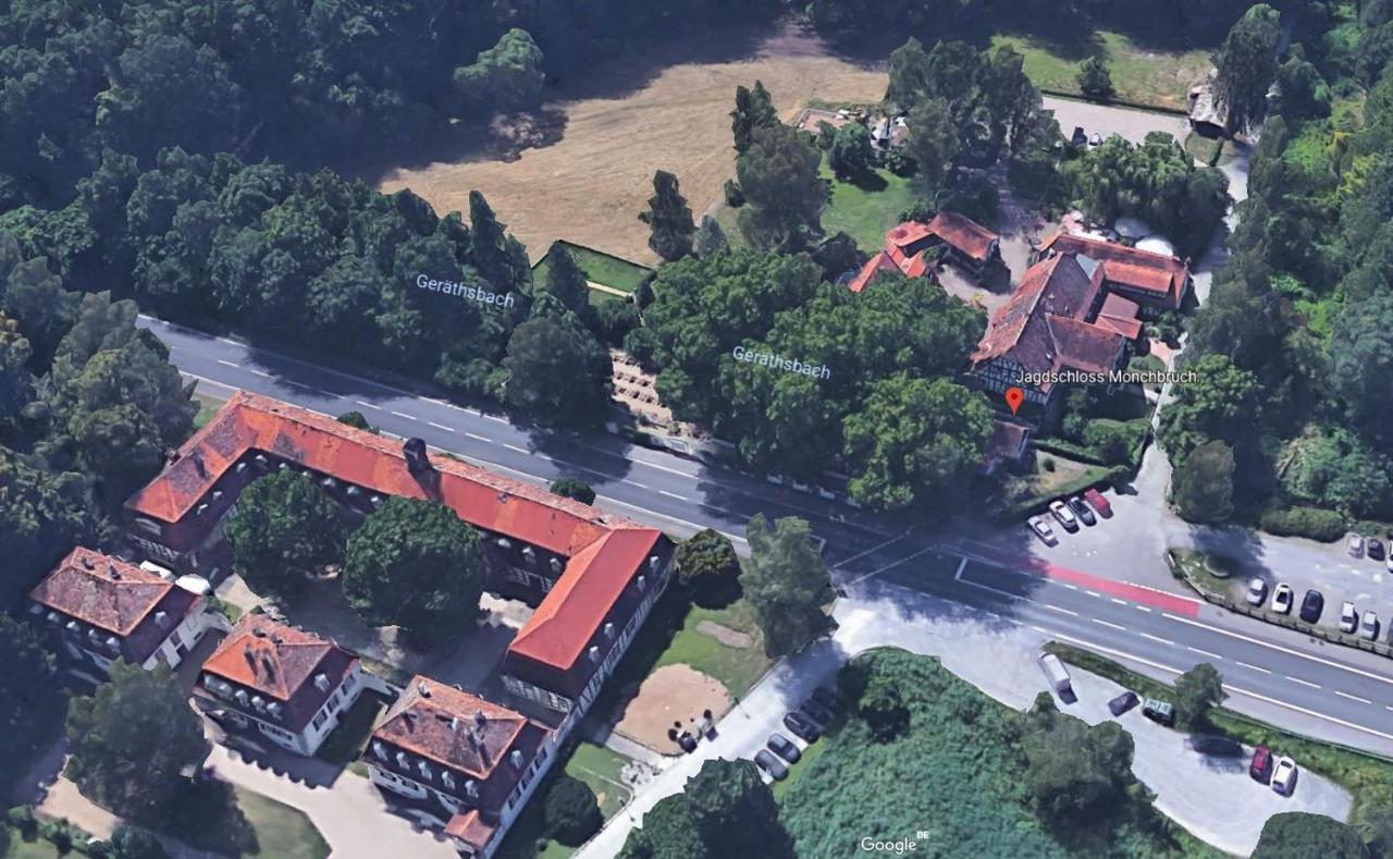Jagdschloss Moenchbruch Mörfelden-Walldorf Exteriér fotografie